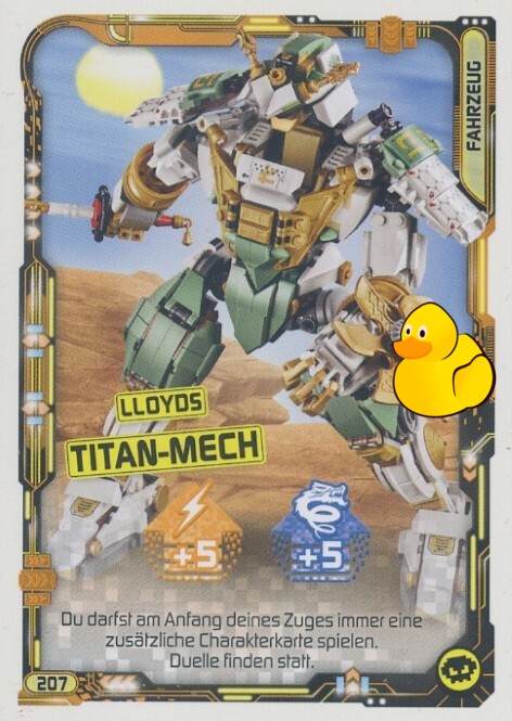 LEGO Ninjago Serie 5 | #207 Lloyds Titan-Mech 