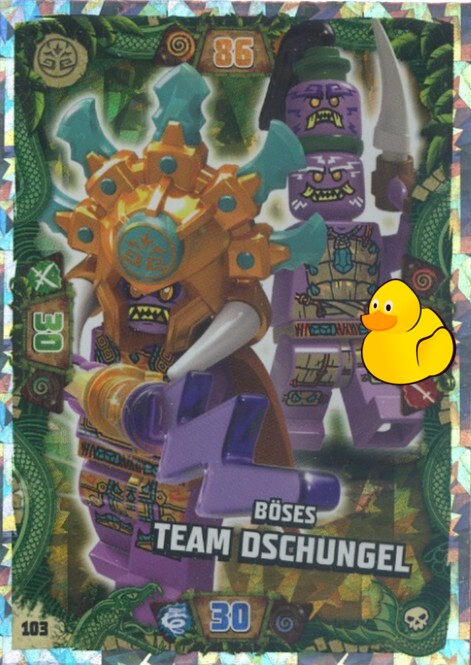 LEGO Ninjago Serie 6 | #103 Böses Team Dschungel