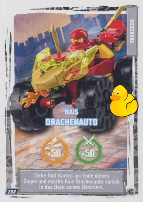 LEGO Ninjago Serie 9 | #208 Kais Drachenauto