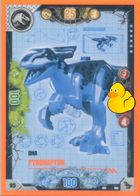 LEGO Jurassic World Serie 2 | #095 DNA Pyroraptor