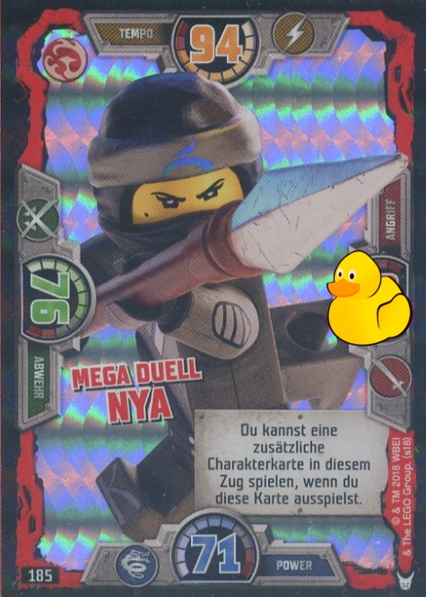 LEGO Ninjago Serie 3 | #185 Mega Duell Nya