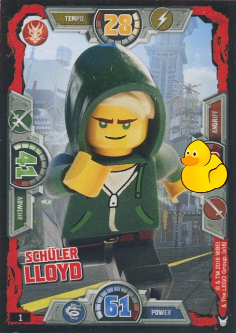 LEGO Ninjago Serie 3 | #001 Schüler Lloyd LEGO Ninjago Serie 3 | #001 Schüler Lloyd