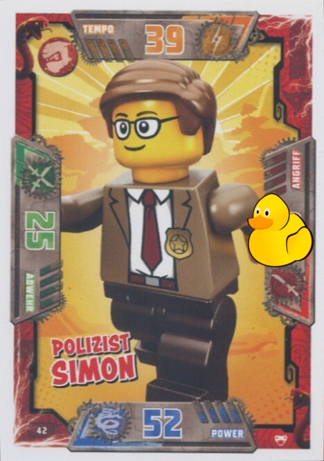 LEGO Ninjago Serie 2 | #042 Polizist Simon 