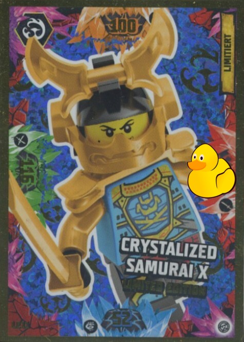 LEGO Ninjago Serie 8 | #LE11 Crystalized Samurai X Nya