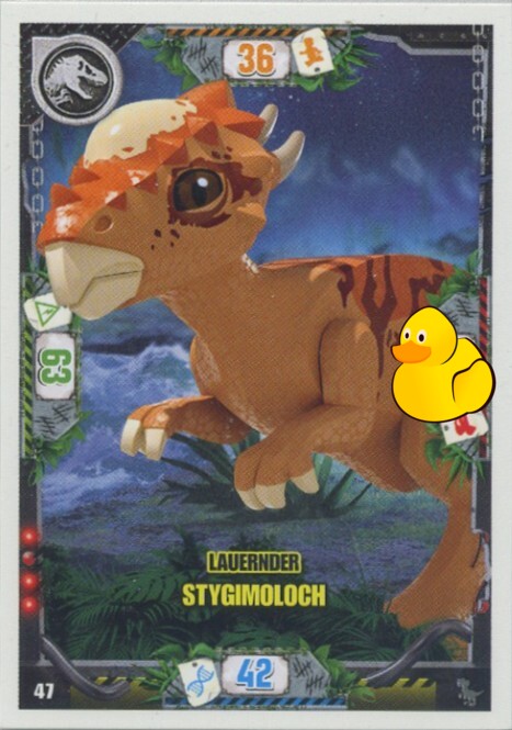LEGO Jurassic World Serie 3 | #047 Lauernder Stygimoloch