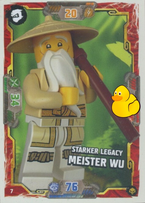 LEGO Ninjago Serie 7 Next Level | #007 Starker Legacy Meister Wu