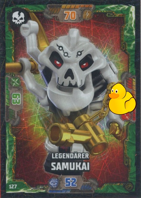 LEGO Ninjago Serie 7 | #127 Legendärer Samukai