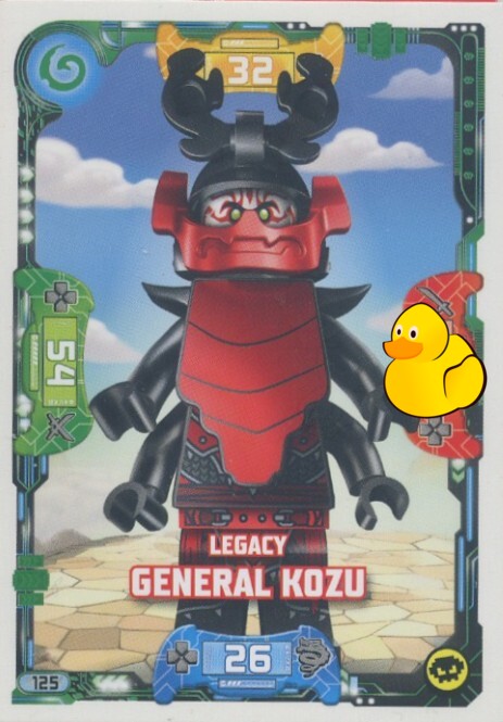 LEGO Ninjago Serie 5 | #125 Legacy General Kozu 