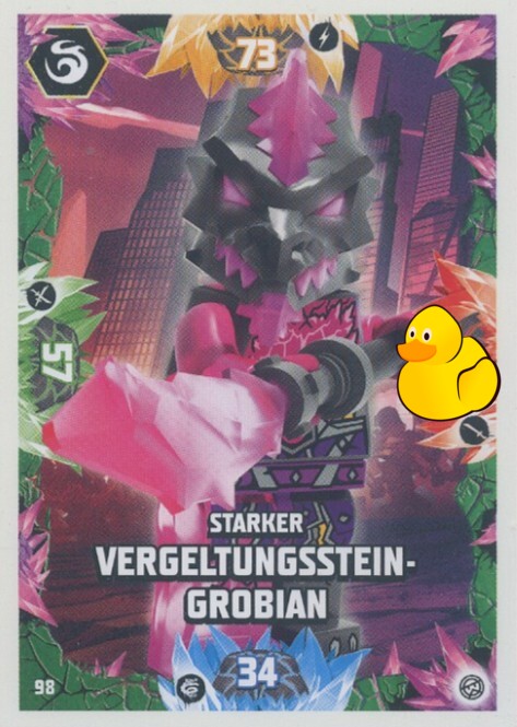 LEGO Ninjago Serie 8 | #098 Starker Vergeltungsstein-Grobian