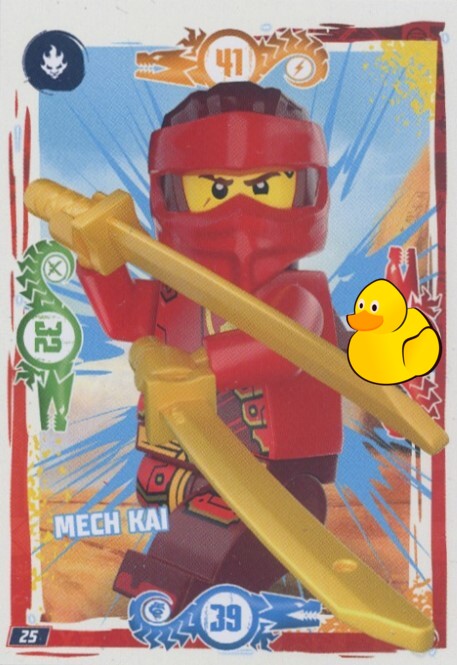 LEGO Ninjago Serie 9 Next Level  | #025 Mech Kai