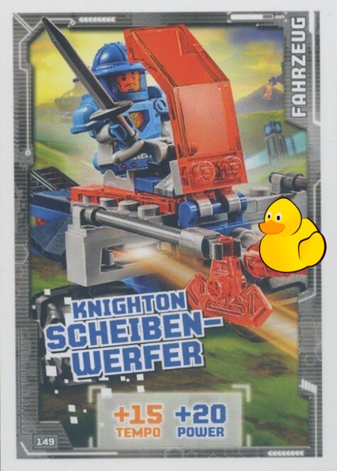 LEGO Nexo Knights Serie 1 | #149 Knighton Scheiben-Werfer