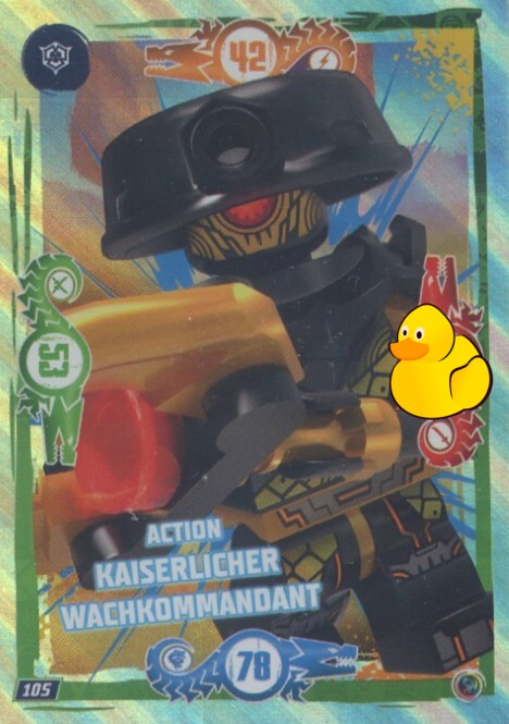 LEGO Ninjago Serie 9 | #105 Action Kaiserlicher Wachkommandant