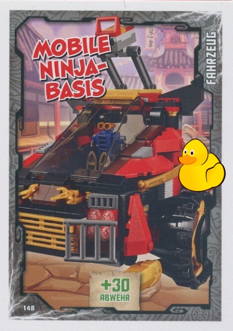 LEGO Ninjago Serie 1 | #148 Mobile Ninjabasis 
