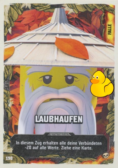 LEGO Ninjago Serie 6 | #190 Laubhaufen 