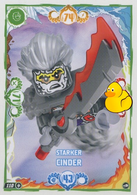 LEGO Ninjago Serie 10 |  #110 Starker Cinder