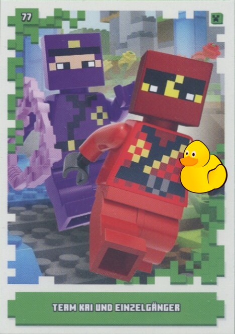 LEGO Minecraft Serie 1 | #077 Team Kai und Einzelgänger