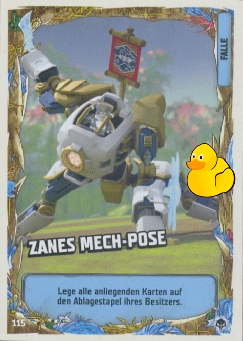 LEGO Ninjago Serie 7 Next Level | #115 Zanes Mech-Pose