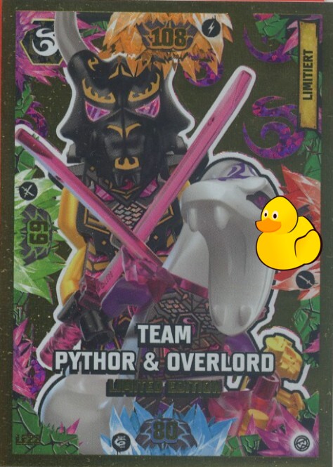 LEGO Ninjago Serie 8 | #LE22 Team Pythor & Overlord