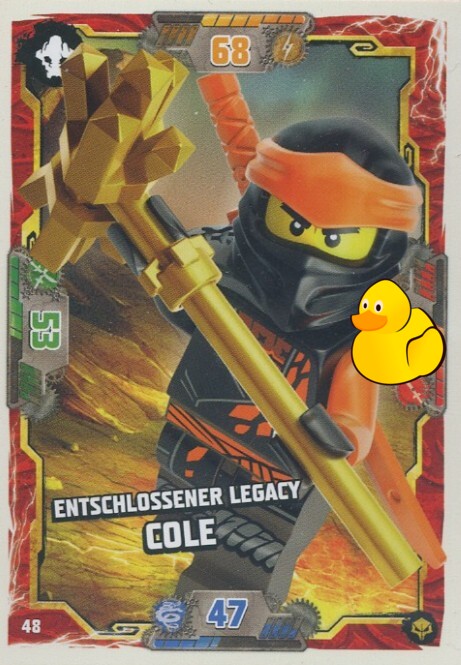 LEGO Ninjago Serie 7 Next Level | #048 Entschlossener Legacy Cole