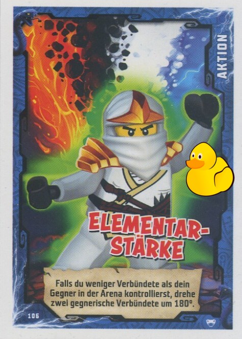LEGO Ninjago Serie 2 | #106 Elementar-Stärke 