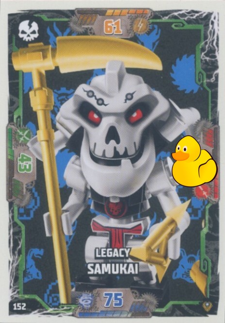 LEGO Ninjago Serie 9 Next Level  | #152 Legacy Samukai