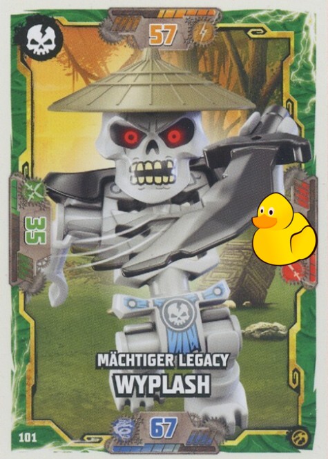 LEGO Ninjago Serie 7 | #101 Mächtiger Legacy Wyplash