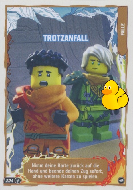 LEGO Ninjago Serie 10 |  #204 Trotzanfall