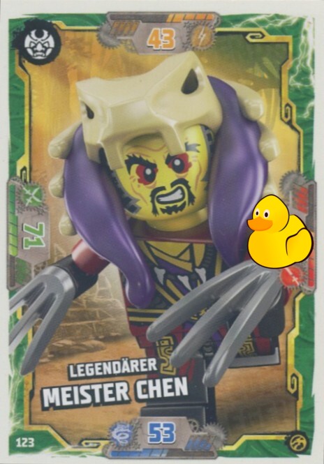 LEGO Ninjago Serie 7 | #123 Legendärer Meister Chen