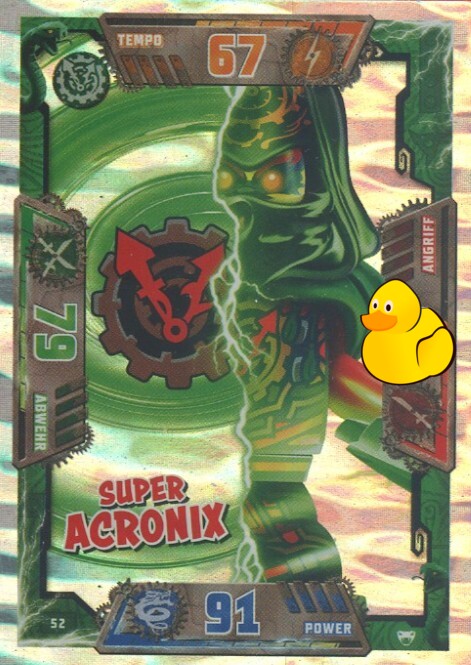 LEGO Ninjago Serie 2 | #052 Super Acronix