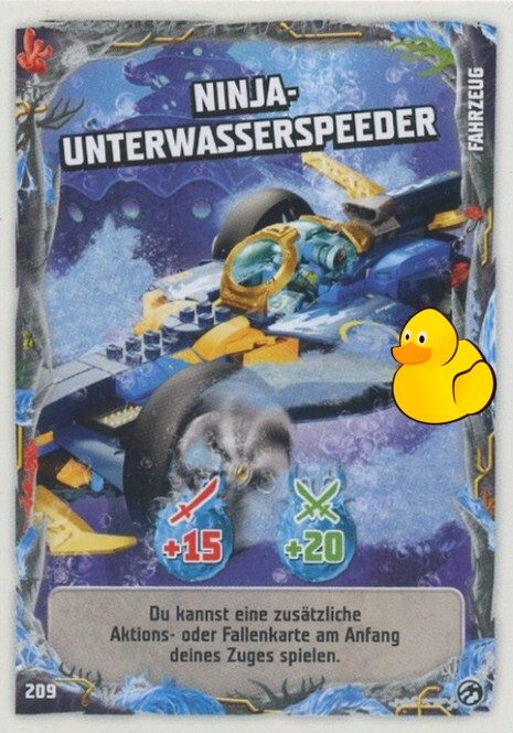 LEGO Ninjago Serie 7 | #209 Ninja-Unterwasserspeeder
