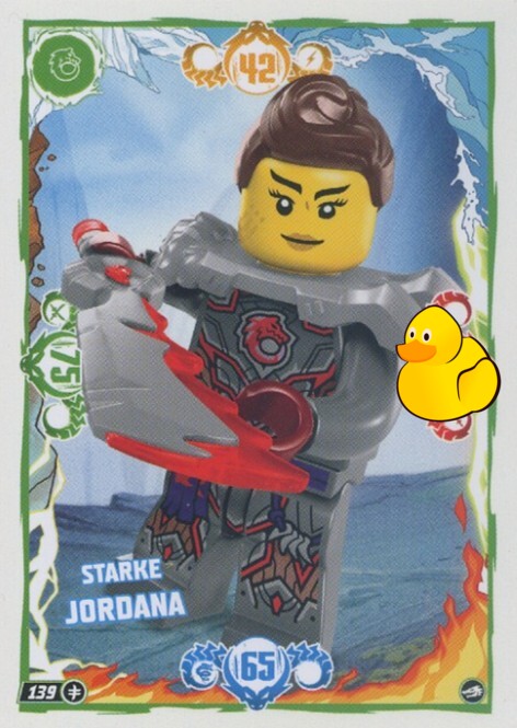 LEGO Ninjago Serie 10 |  #139 Starke Jordana