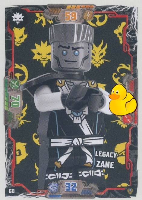 LEGO Ninjago Serie 9 Next Level  | #068 Legacy Zane