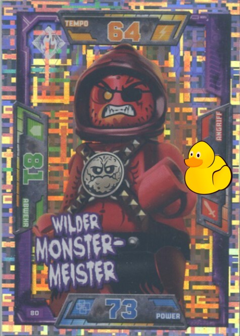 LEGO Nexo Knights Serie 1 | #080 Wilder Monster-Meister