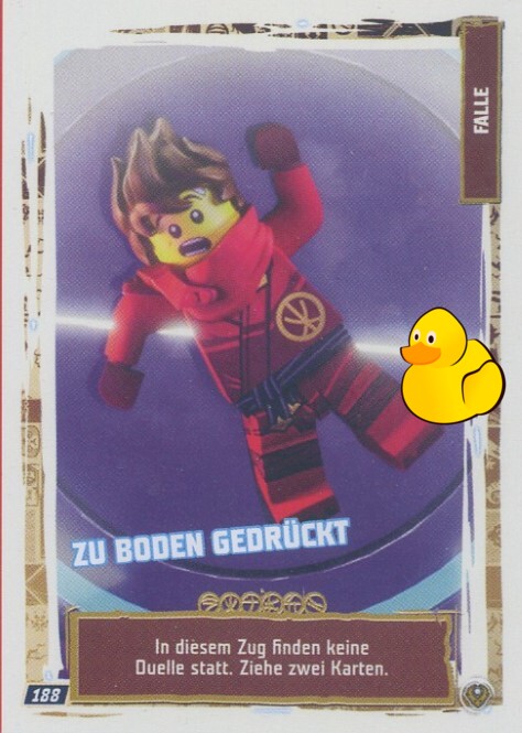 LEGO Ninjago Serie 9 Next Level  | #188 Zu Boden gedrückt