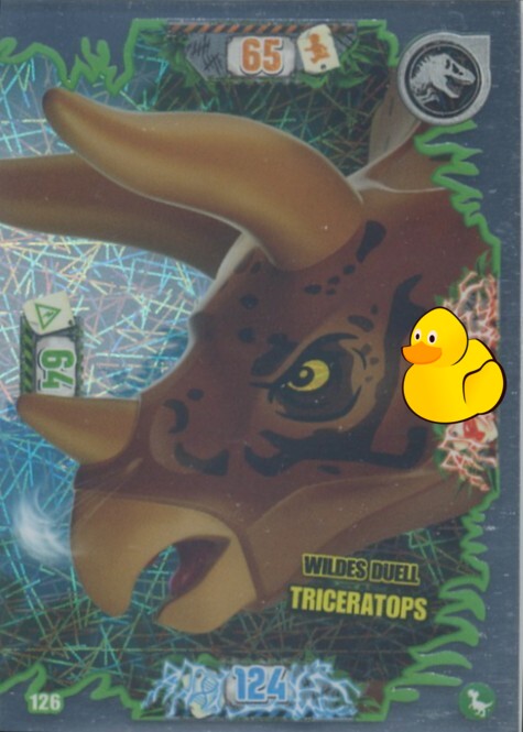 LEGO Jurassic World Serie 3 | #126 Wildes Duell Triceratops