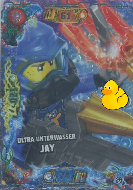 LEGO Ninjago Serie 7 | #035 Ultra Unterwasser Jay
