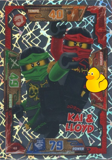 LEGO Ninjago Serie 1 | #048 Kai & Lloyd