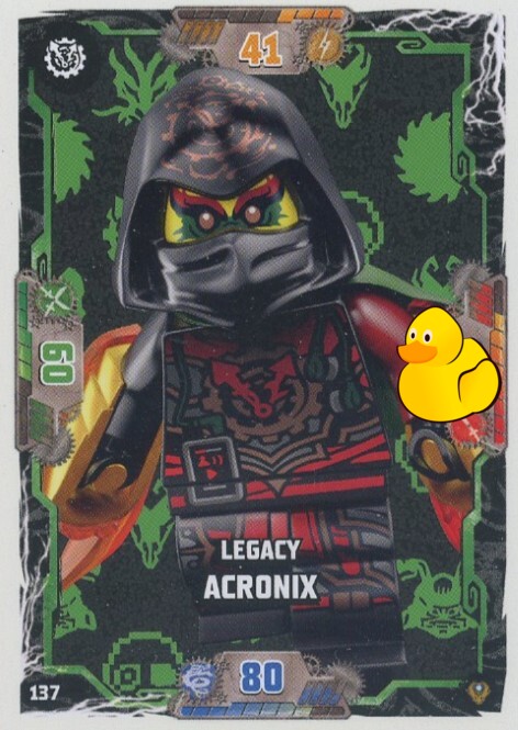 LEGO Ninjago Serie 9 Next Level  | #137 Legacy Acronix