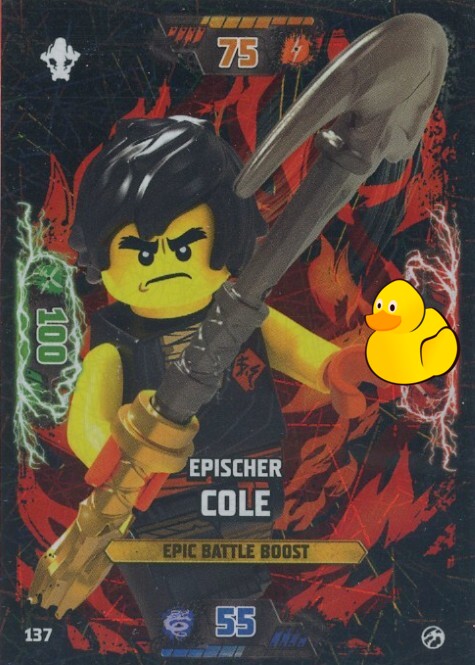 LEGO Ninjago Serie 7 | #137 Epischer Cole