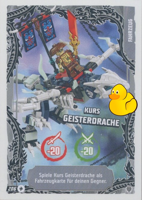 LEGO Ninjago Serie 11 | #206 Kurs Geisterdrache