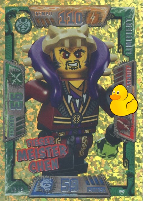 LEGO Ninjago Serie 2 | #LE15 Fieser Meister Chen