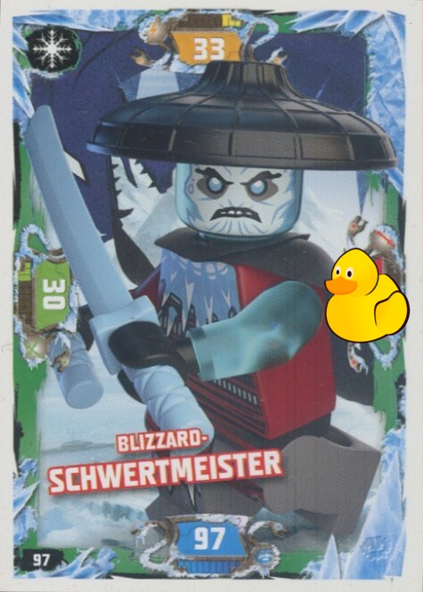 LEGO Ninjago Serie 5 | #097 Blizzard-Schwertmeister 