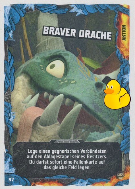 LEGO Ninjago Serie 6 Next Level | #097 Braver Drache 
