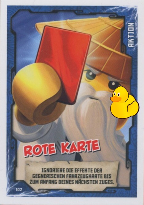 LEGO Ninjago Serie 1 | #102 Rote Karte