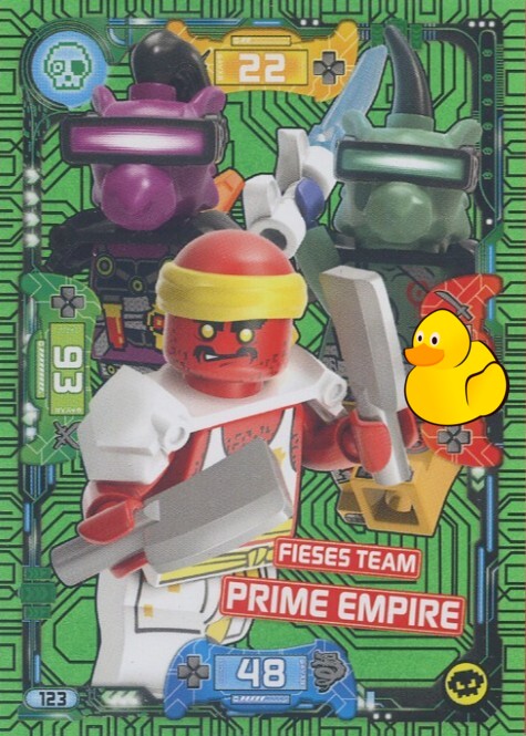 LEGO Ninjago Serie 5 | #123 Fieses Team Prime Empire