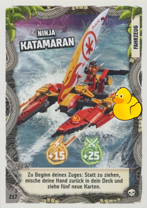 LEGO Ninjago Serie 6 | #217 Ninja Katamaran 