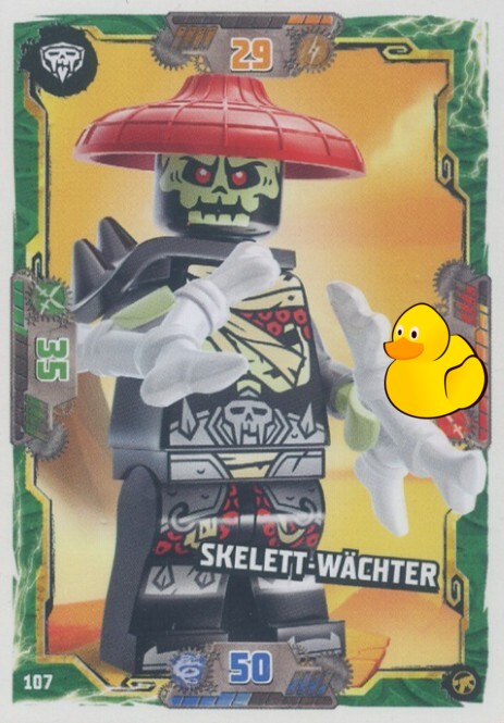 LEGO Ninjago Serie 8 Next Level | #107 Skelett-Wächter