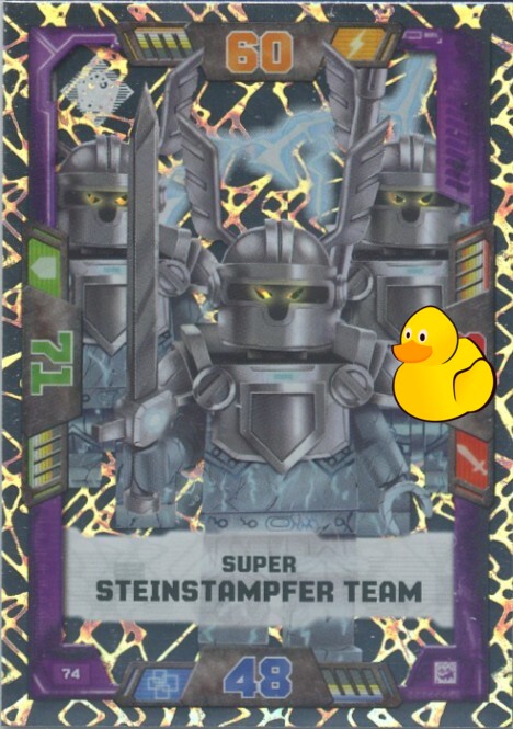 LEGO Nexo Knights Serie 2 | #074 Super Steinstampfer Team