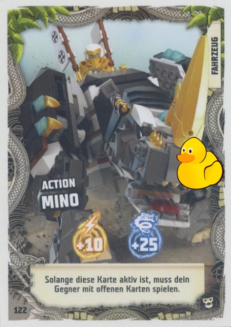 LEGO Ninjago Serie 6 Next Level | #122 Action Mino 