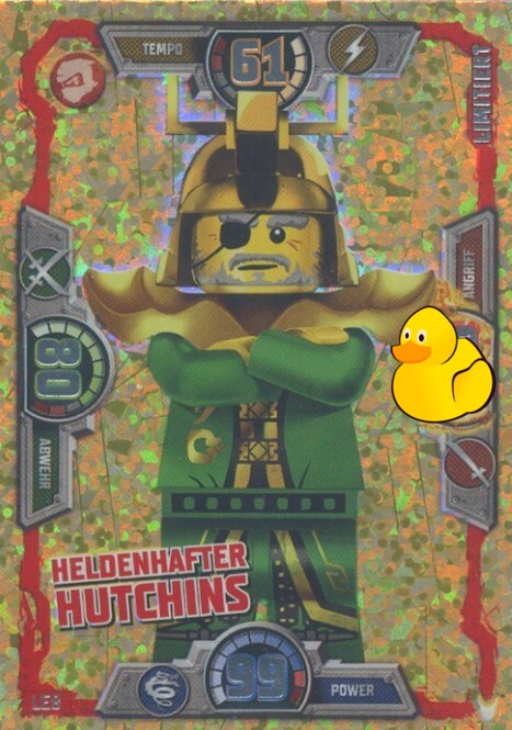 LEGO Ninjago Serie 3 | #LE8 Heldenhafter Hutchins LEGO Ninjago Serie 3 | #LE8 Heldenhafter Hutchins